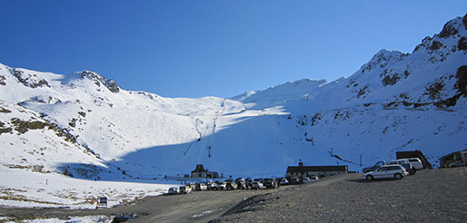 Rainbow ski field