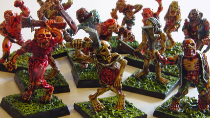 zombie miniatures